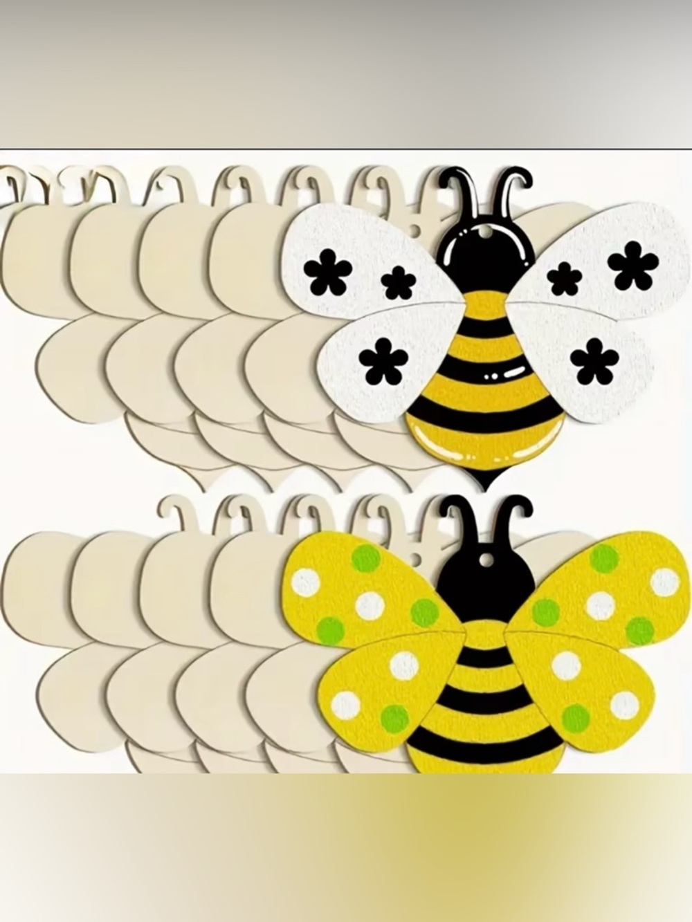 Wooden Bee Signs - 26 Ct